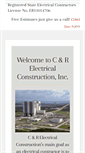 Mobile Screenshot of candrelectrical.com